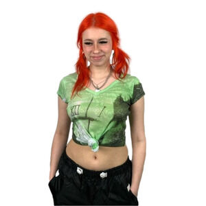 MELANI di Moda Green  Heathered T-shirt